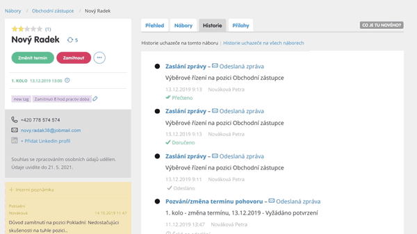 Confirmation messages: Sent – Read – Undelivered