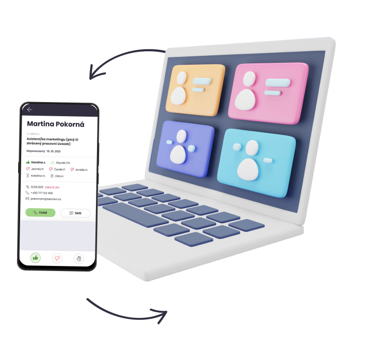 All candidates in your phone and tablet