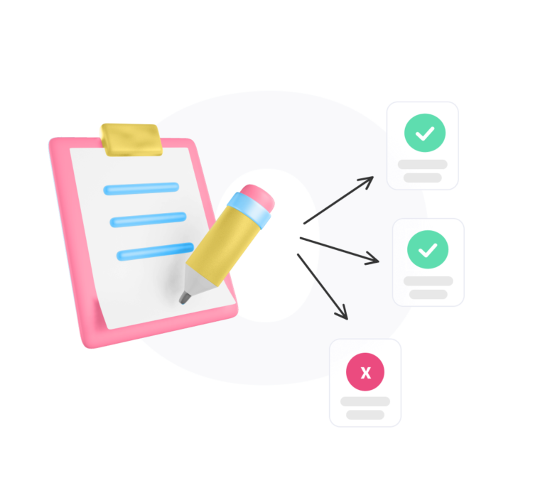 Rejection of applicants on the basis of a questionnaire